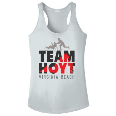 Women's PosiCharge® Competitor™ Racerback Tank White Thumbnail